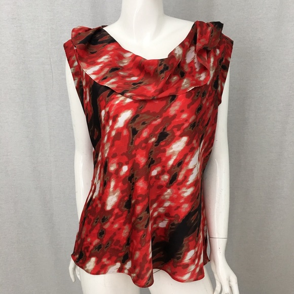 SOLD XL Worthington Sleeveless Ruffle Blouse Top - Picture 8 of 8